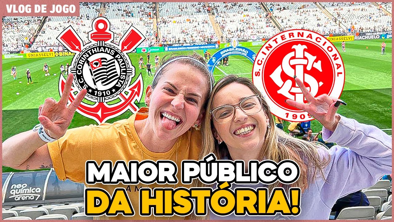 CORINTHIANS 4 x 1 INTERNACIONAL - RECORDE DE PÚBLICO NA NEO QUÍMICA ARENA