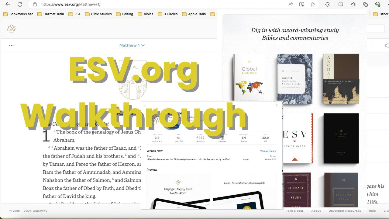 ESV App Walkthrough