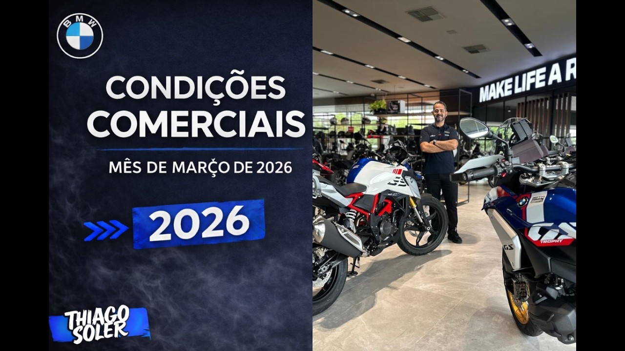 Condições comerciais, MÊS DE MARÇO 2026