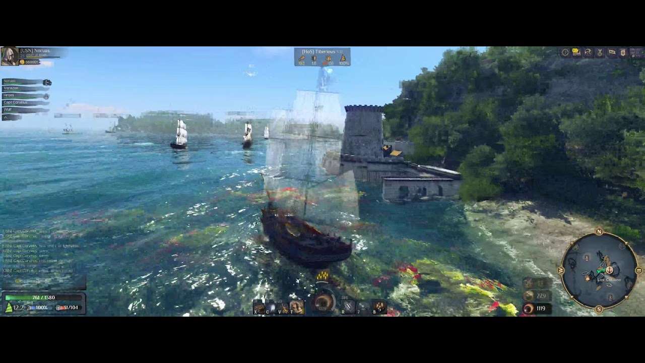 World of Sea Battle | Guild Seige of Port Los Catuano
