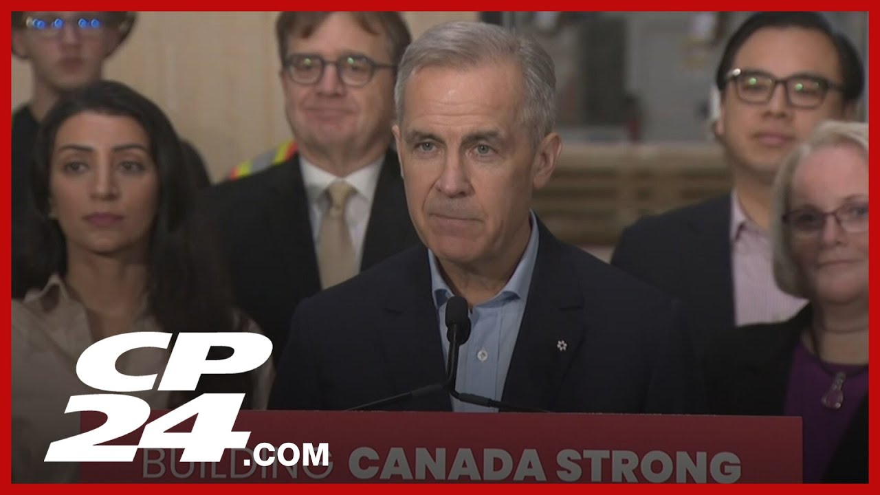 Liberal Leader Mark Carney addresses former PM Stephen Harper’s endorsement of Pierre Poilievre