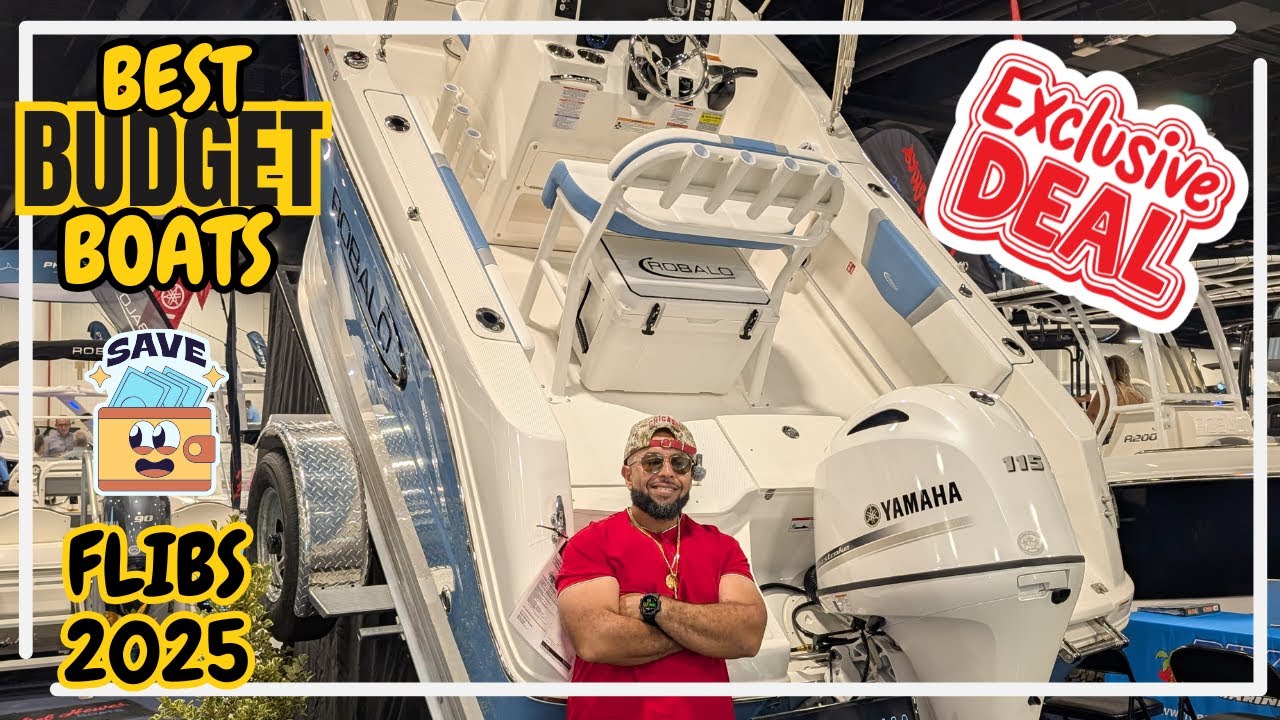 Лучшие бюджетные лодки на FLIBS 2025! 💸 Доступные варианты, которые вам действительно нужны