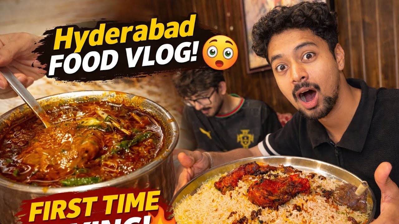 Best Food in Hyderabad | Mandi,Nihari & Kunafa Food Tour 😍🔥