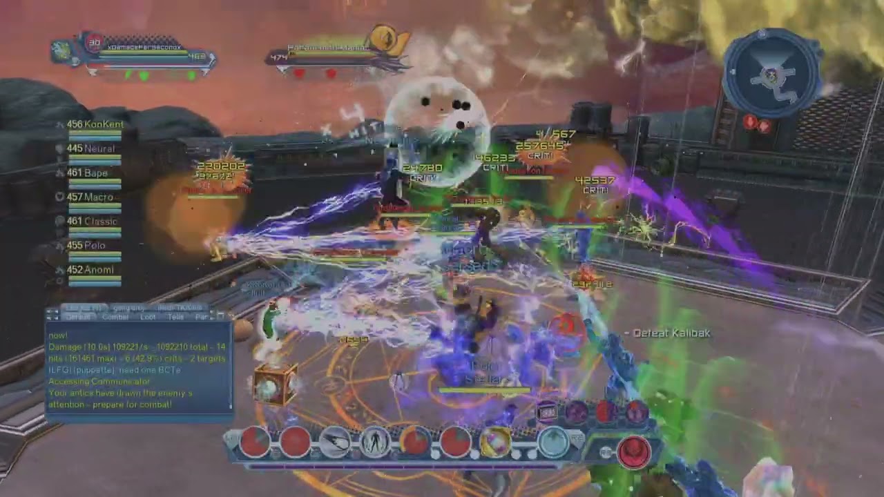 DCUO Electricity Might DPS (Dots loadout) 17:14