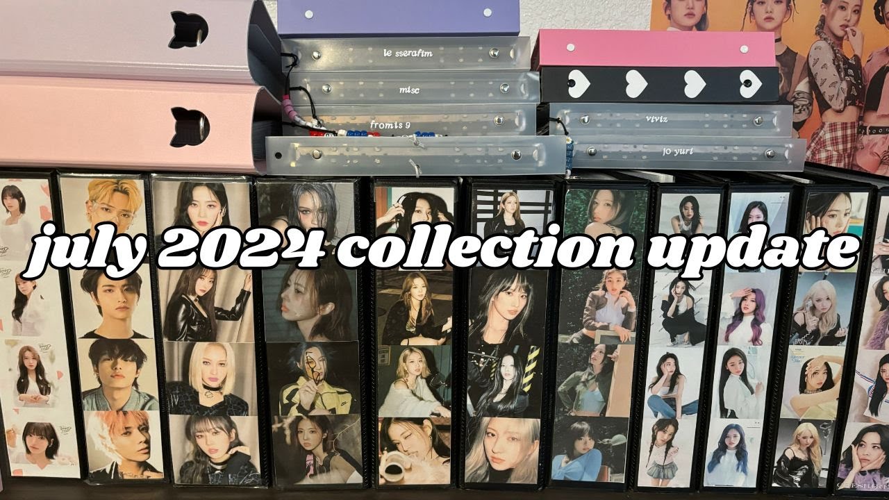 my entire kpop photocard collection: the movie | july 2024