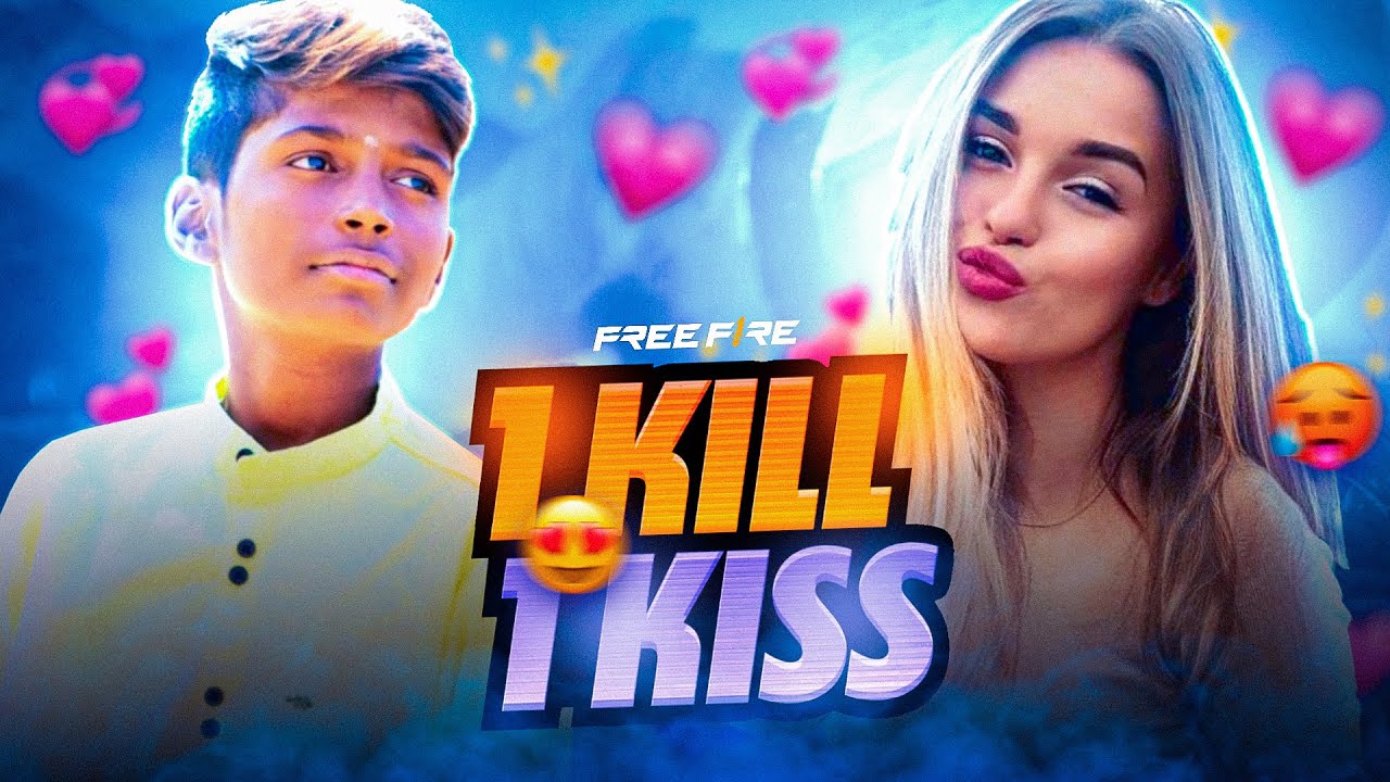 1 KILL💀 1KISS💋 CHALLENGE WITH RUSSIAN GIRL YOUTUBER🥵 @NonstopGaming_