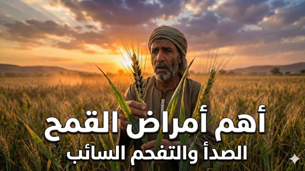احذر اهم أمراض القمح والوقاية والعلاج 