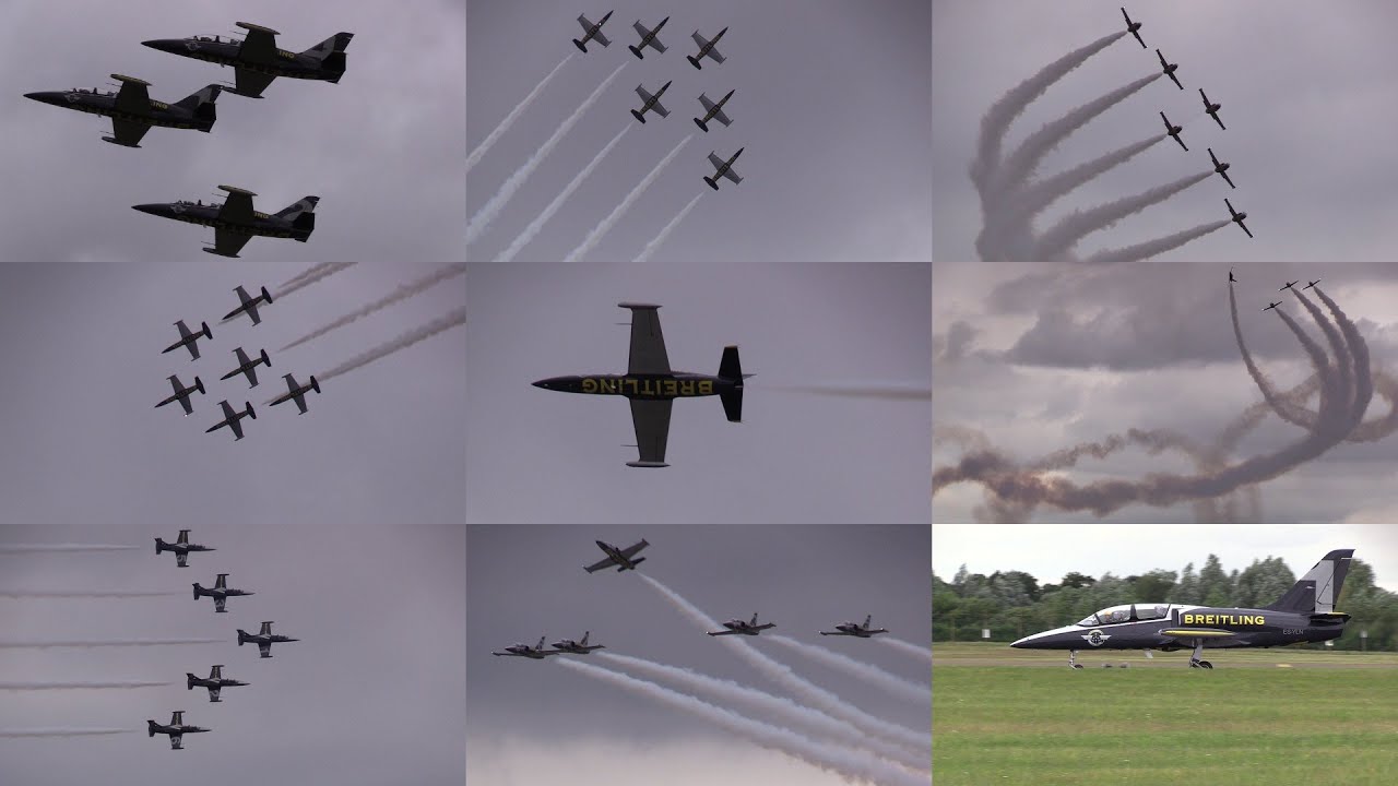 19/07/21 RIAT 2019 | Breitling Jet Team Flying Display at Day 3