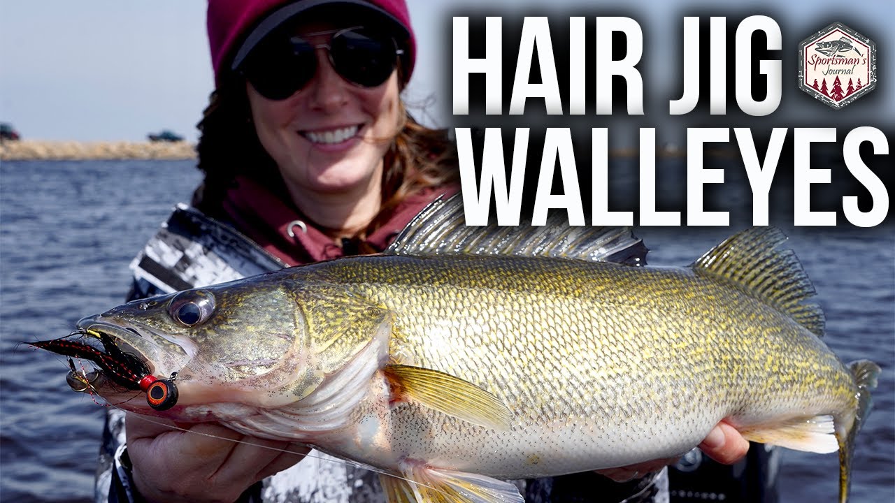 Catch More Walleyes on HAIR JIGS!! (Green Bay)