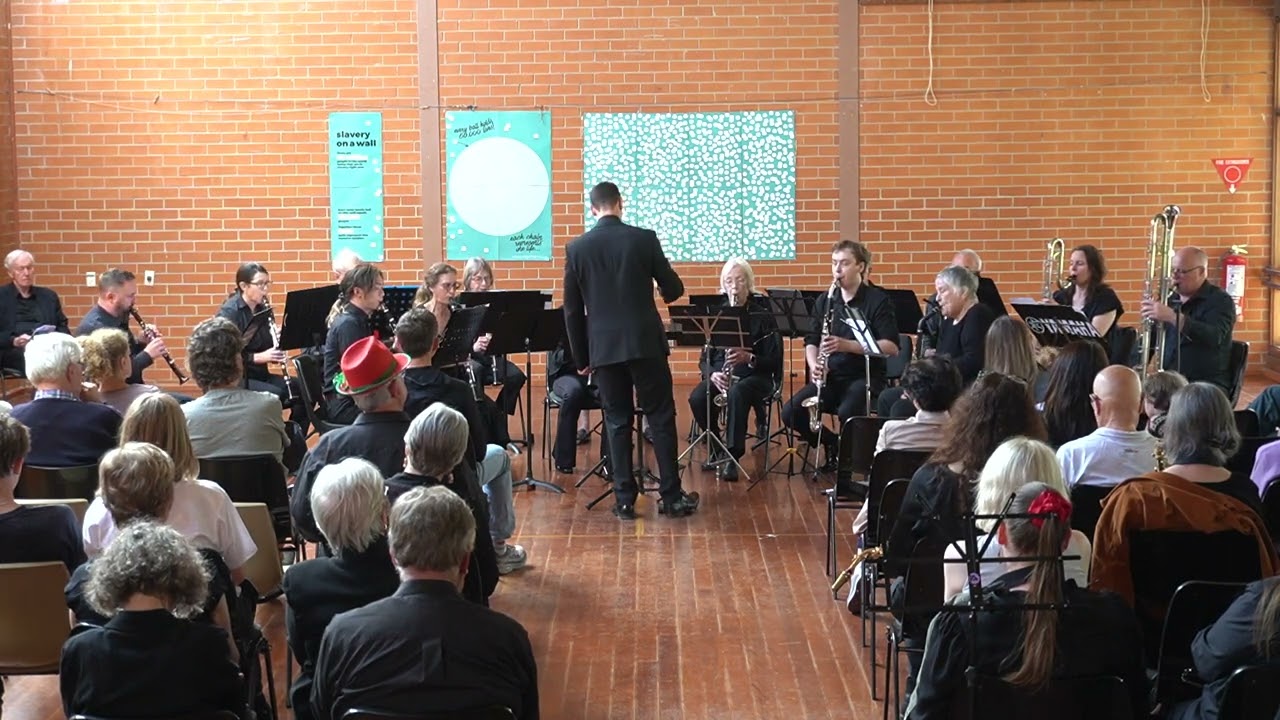 Clarinet Ensemble - 3 Blues Pieces mvt 2 Slow Blues Song - Arie van Hoek