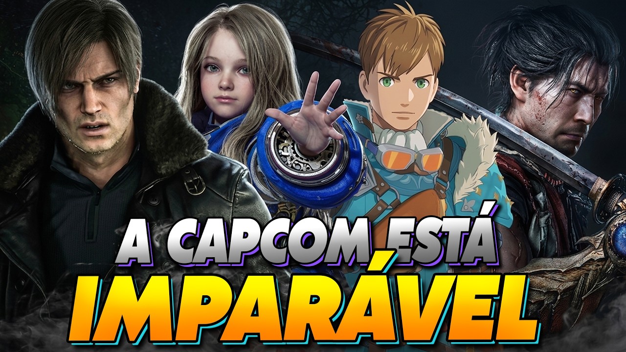 PRECISAMOS falar do SUCESSO dos JOGOS da CAPCOM!!!