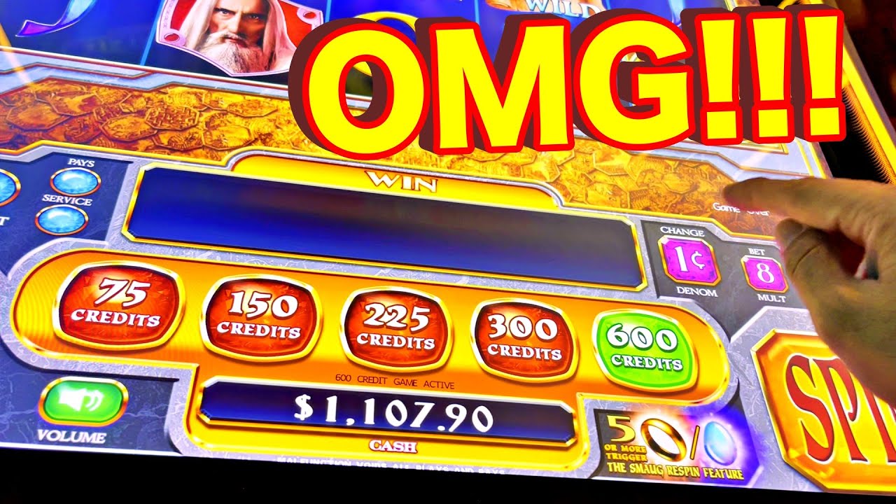 I PUT $100 IN A SLOT MACHINE AND OMG!!!