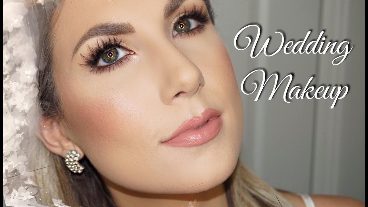 WEDDING MAKEUP | SOFT SMOKEY EYE | COURTNEY KELLY