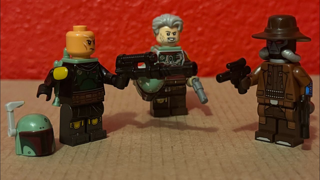 Lego Star Wars Cobb Vanth’s speeder set review and Lego Jango and Boba Fett minifigure competition!