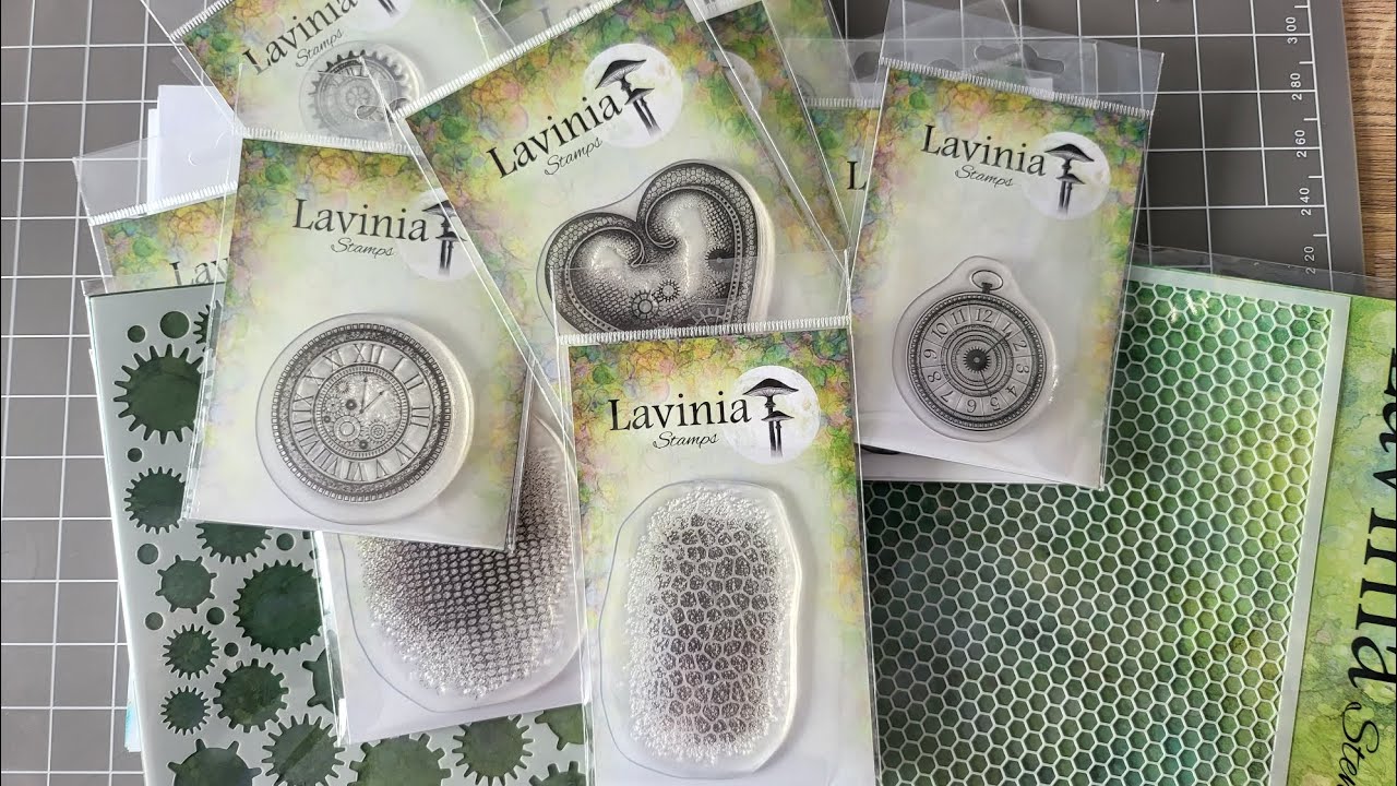 Lavinia stamps New clockwork release Steampunk #27