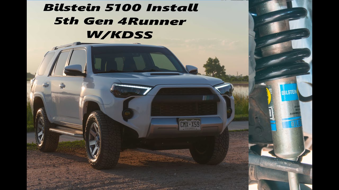 5th Gen Toyota 4Runner Bilstein 5100 Lift Kit Install