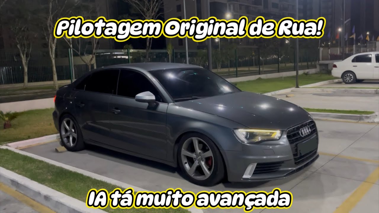 Testando de verdade um A3 1.4T Stage 2 SÓ O CANO!🚀🤌🏻