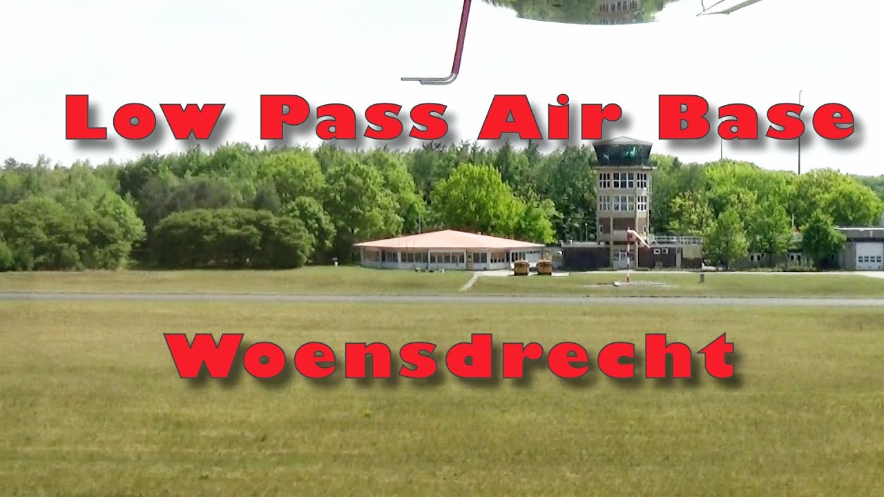 Rare Low Pass Air Base Woensdrecht