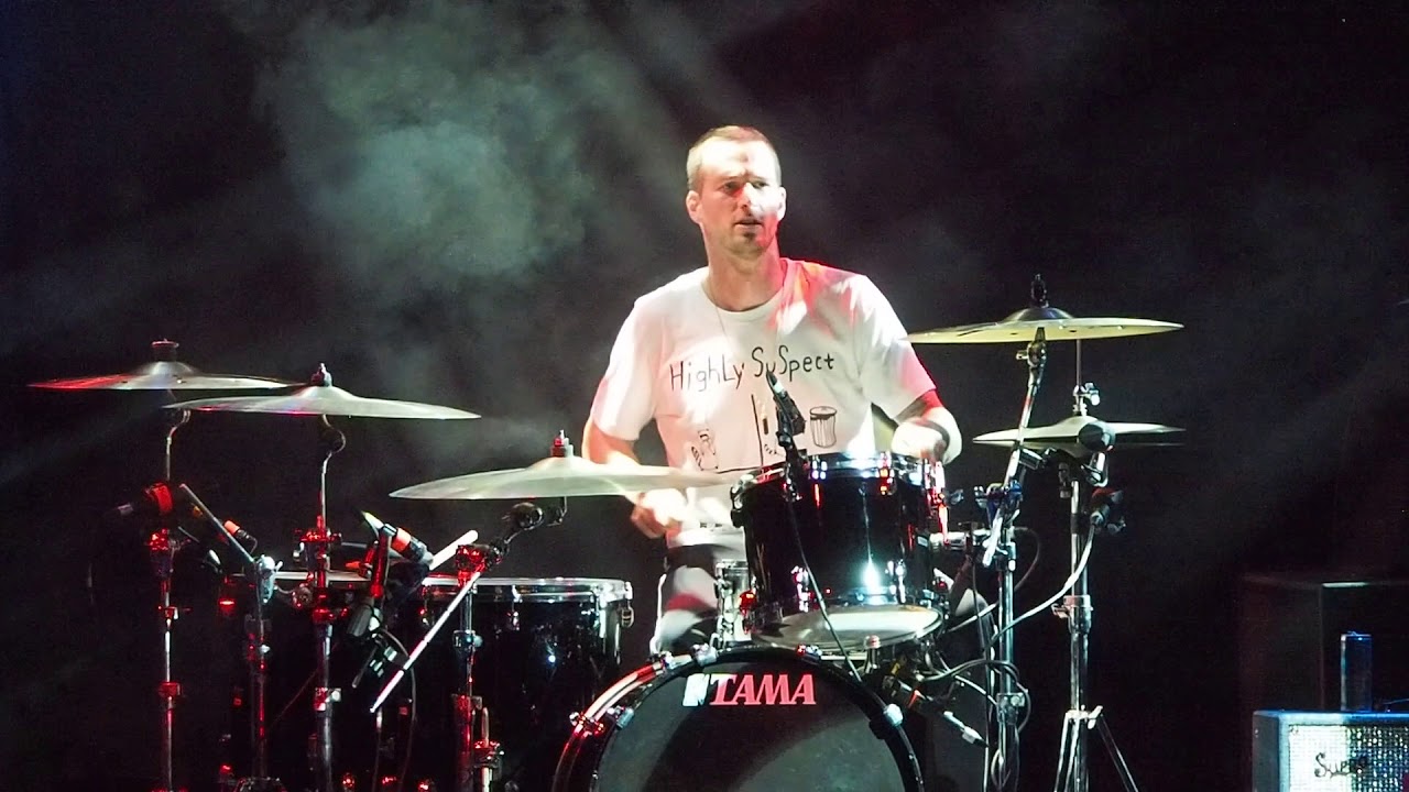 Ryan Meyer (Highly Suspect) Drum Solo collage @ Alcatraz - Milano 21/02/2018