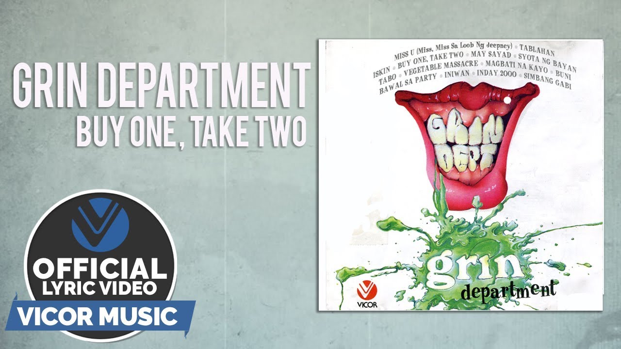 Grin Department - Buy One, Take Two [Official Lyric Video]
