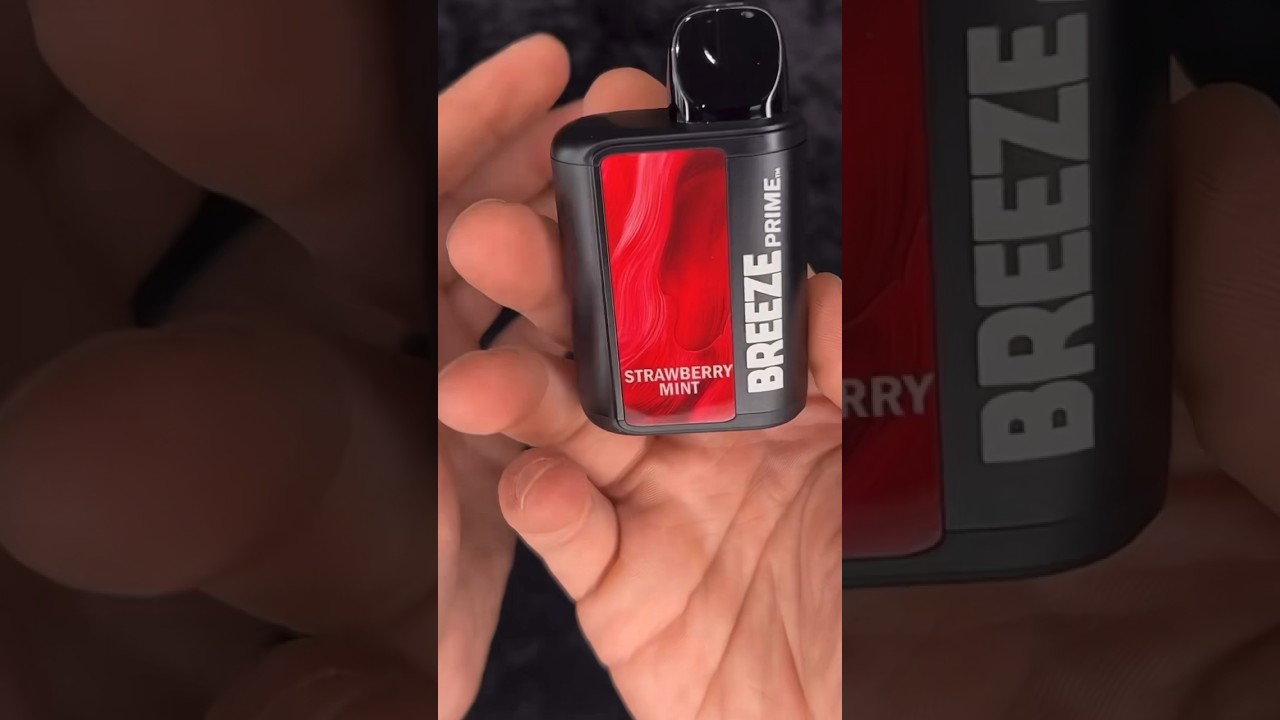 New Breeze Prime 6000 puffs! strawberry mint