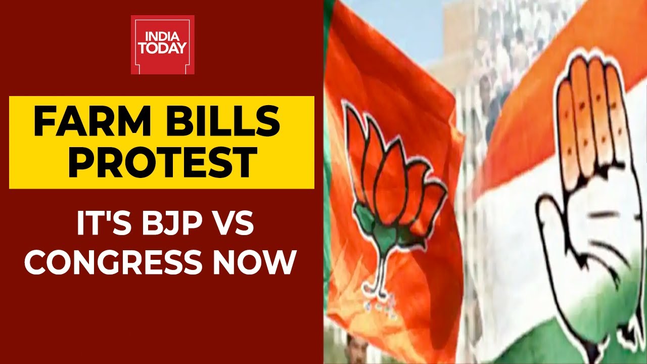 Farm Bills Politics & Protest: It's BJP Vs Congress Now | India Today