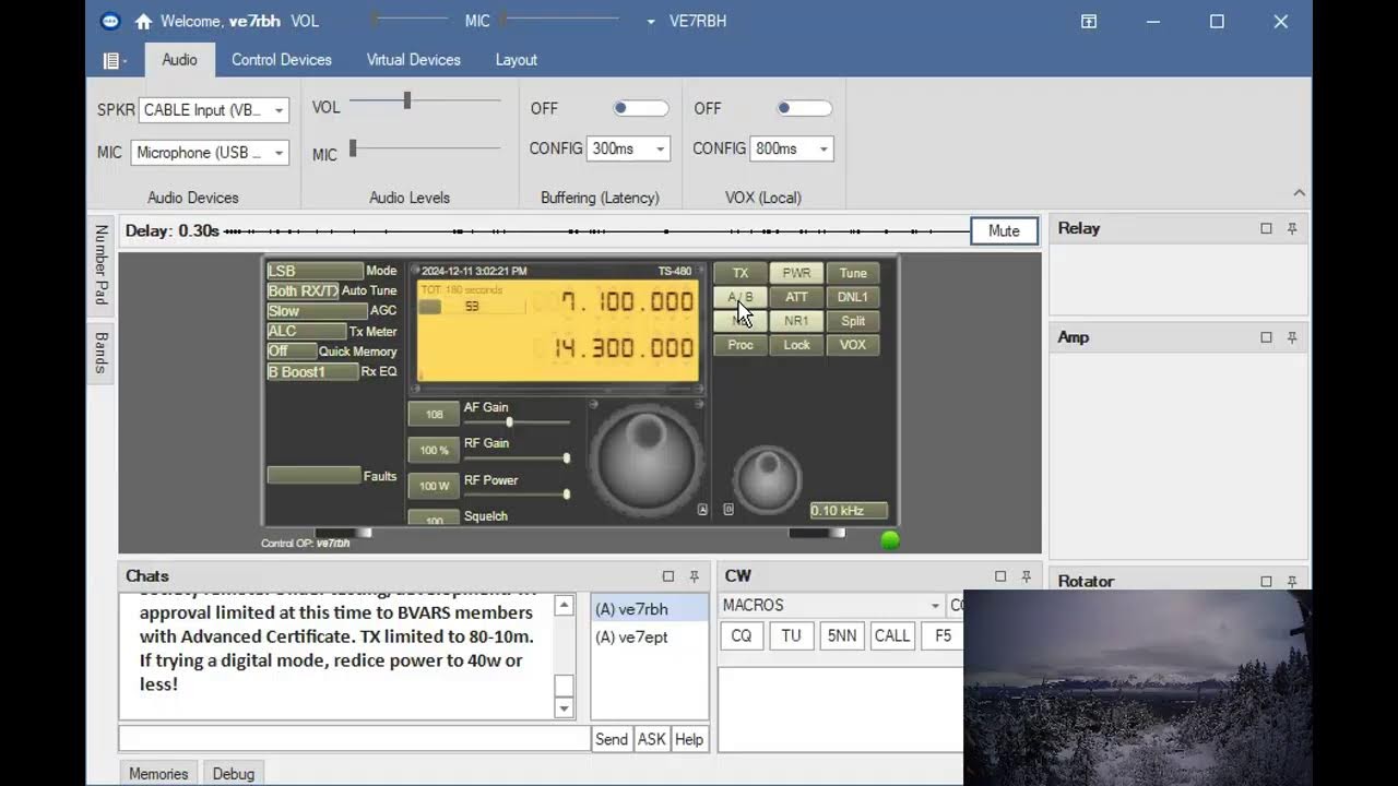 Bulkley Valley Amateur Radio Society Remote HF Station
