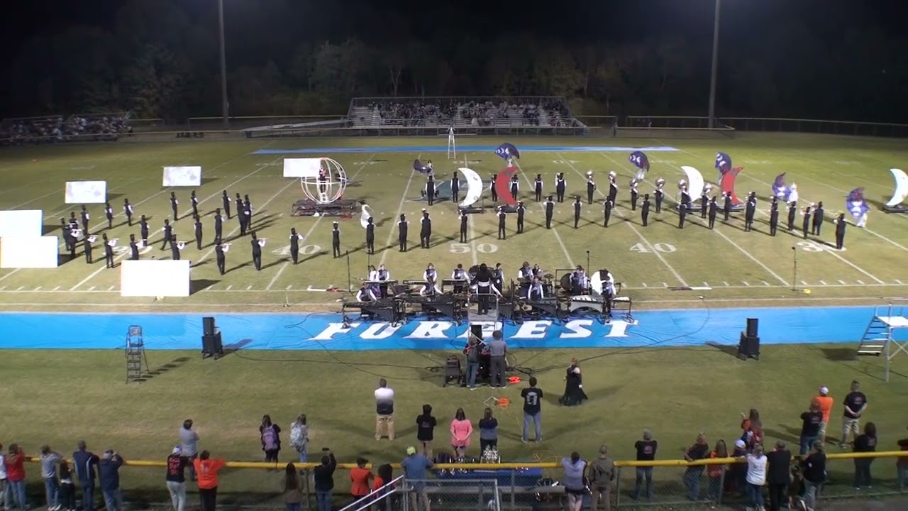 Grayson County band at Forrest School competition 10-21-23