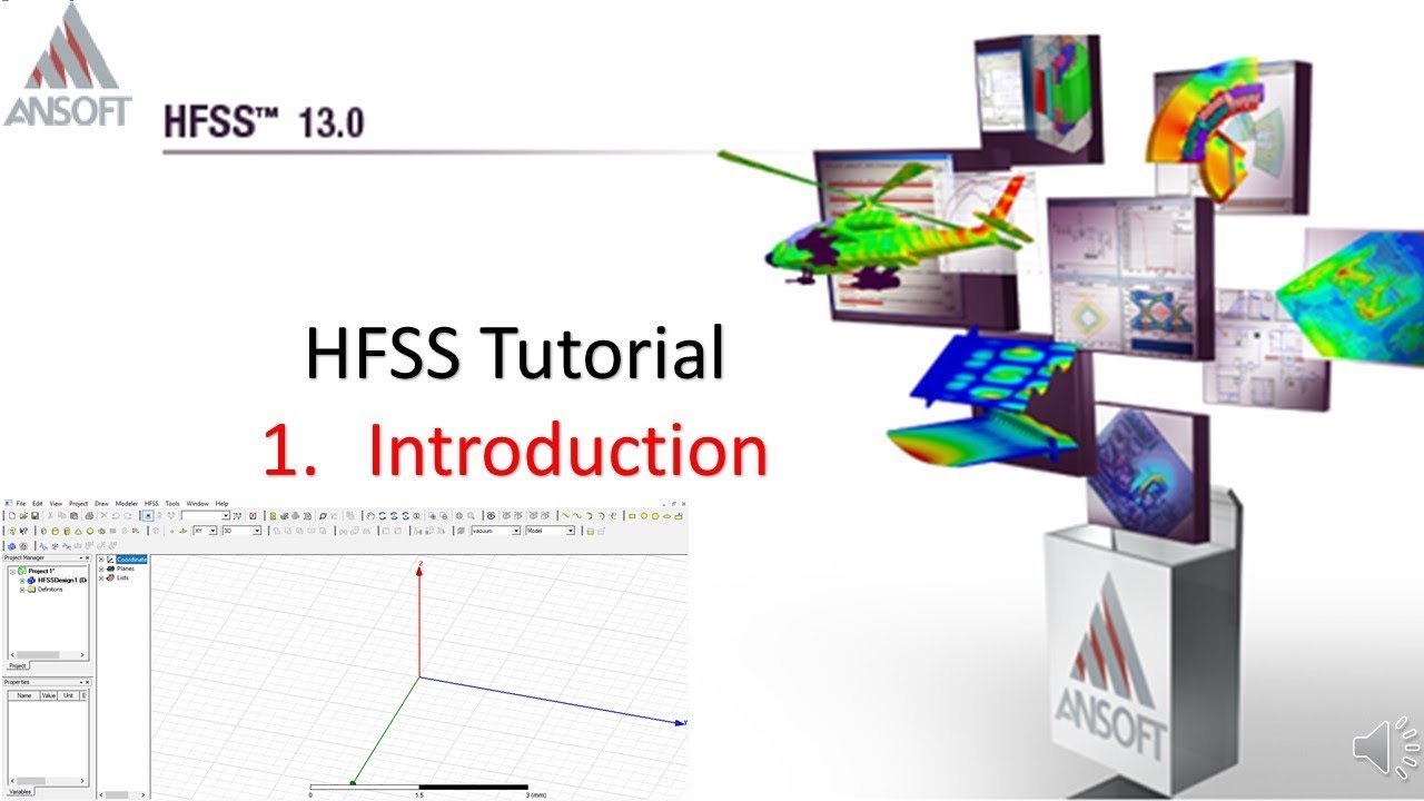 HFSS Introduction | Quick and complete Introduction of HFSS | Part-1