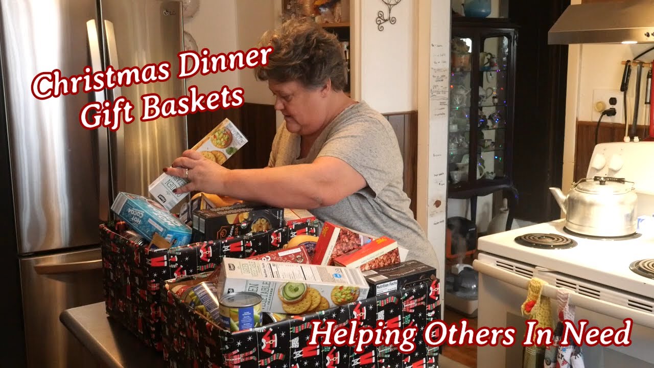 Christmas Dinner Gift Baskets Helping Those In Need