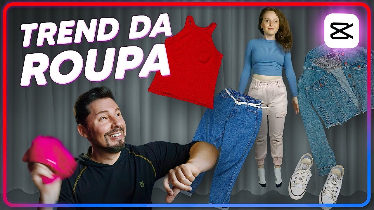 TREND TRANSIÇÃO com TROCA DE ROUPA 👚👖 | Tutorial CapCut