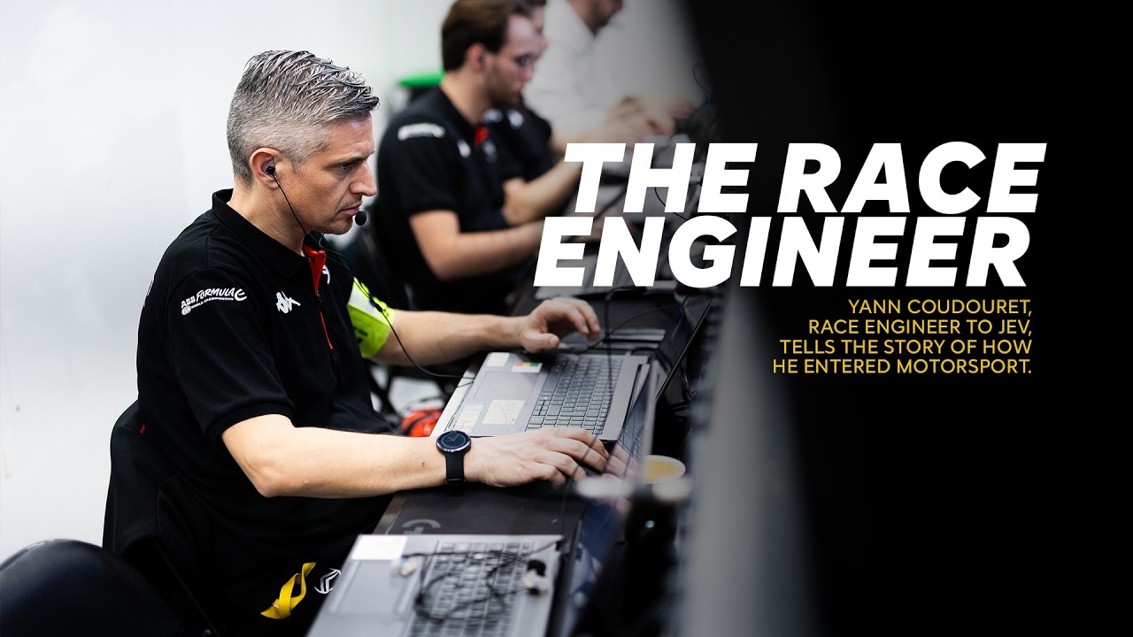 Yann Coudouret as the Race Engineer