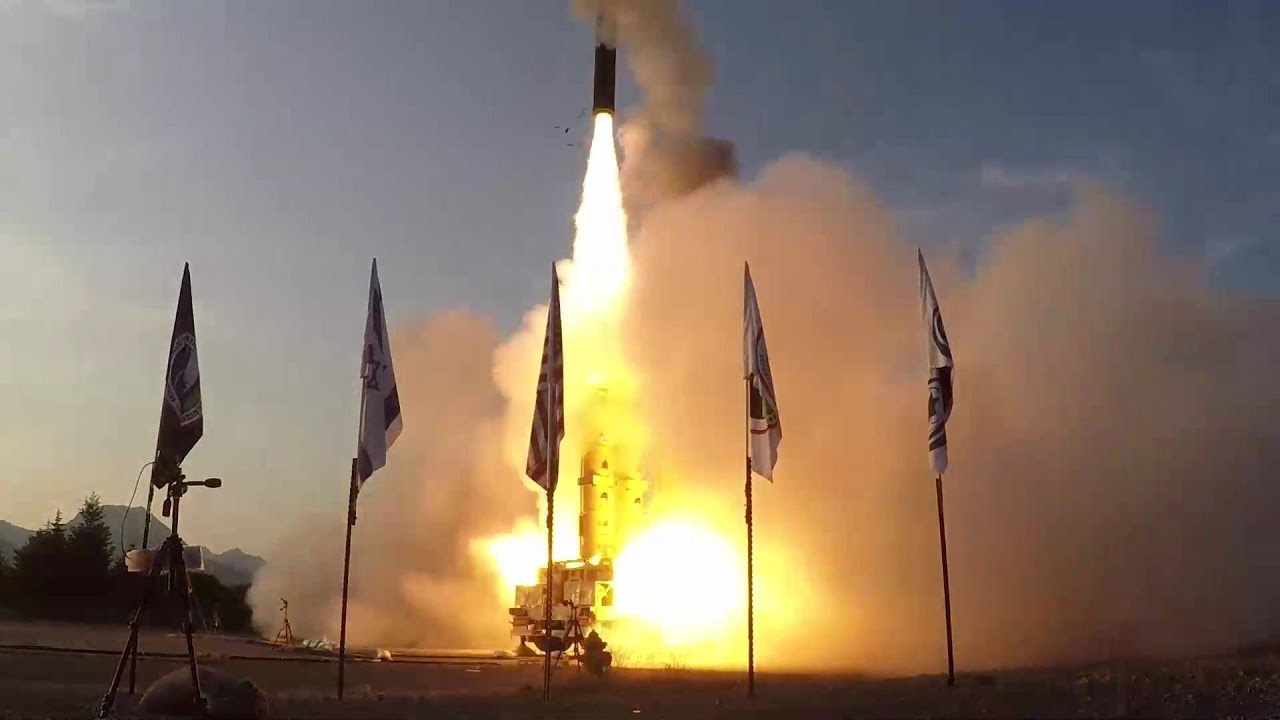 미 알래스카에서 실시된 이스라엘 장거리 탄도탄 요격미사일 '애로우3' 시험 발사 영상! 힛투킬로 표적 탄도미사일을 요격하는 '애로우3' 미사일