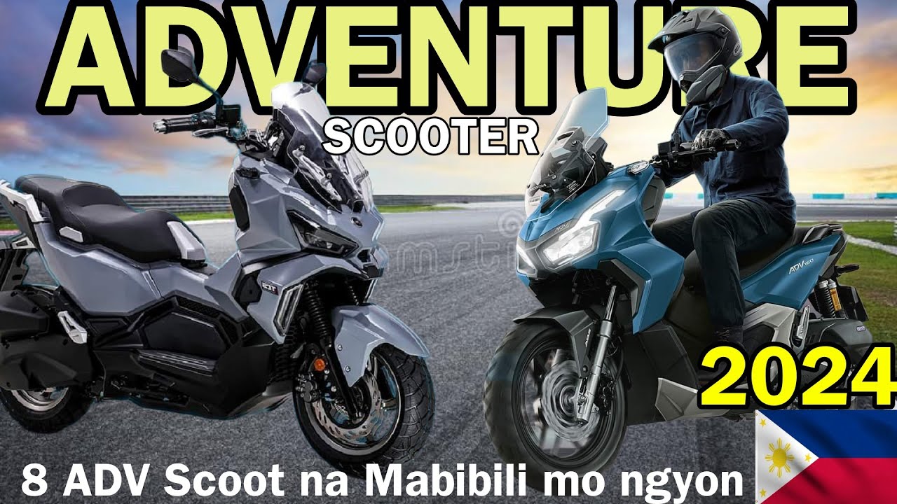 2024 Available Adventure Scooter sa Pinas na Mabibili mo ngayon! 8 Best  Models Specs, Price