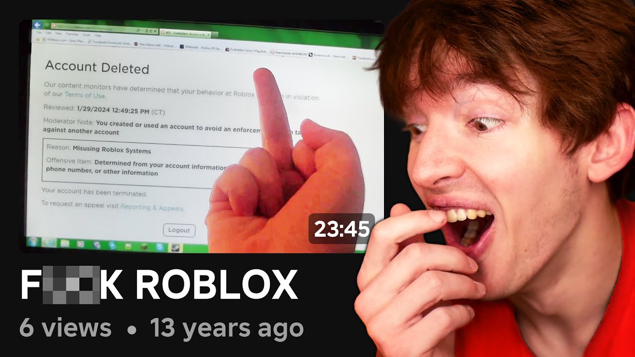 Roblox YouTube is UNHINGED