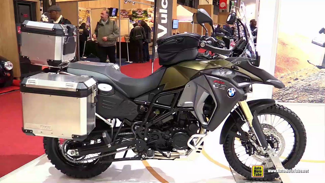 2016 BMW F800GS Adventure - Walkaround - 2015 Salon de la Moto Paris