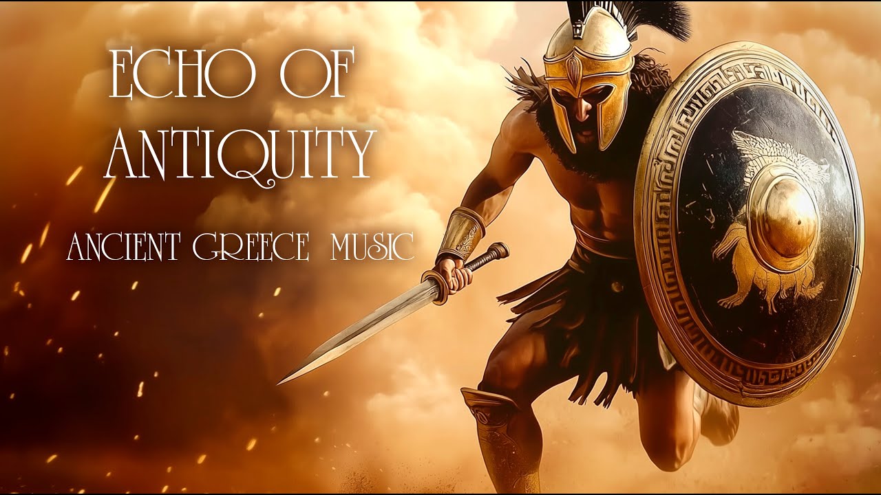 Echo of Antiquity | Beautiful ambient Ancient Greece Background music | Frame drum meditation