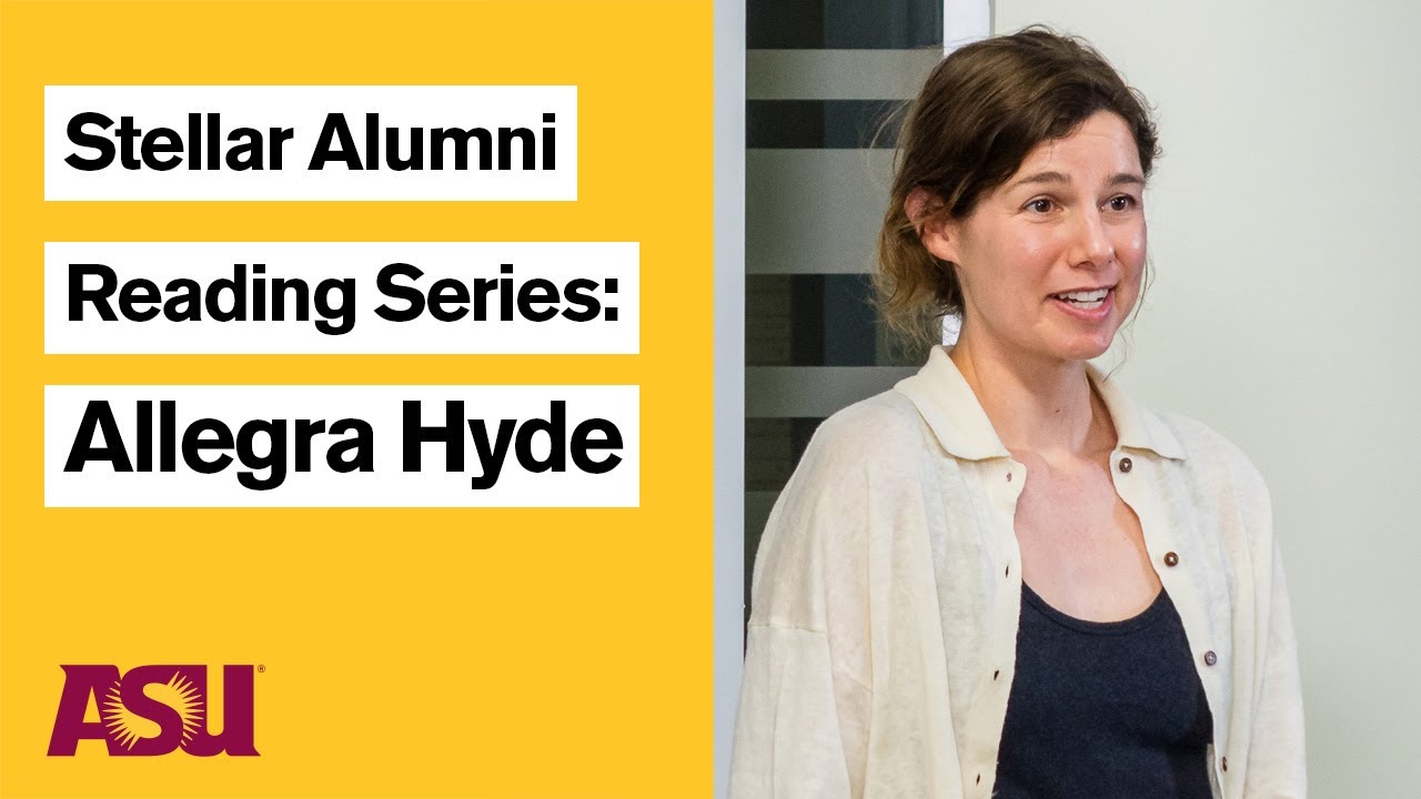 Stellar Alumni Reading Series: Allegra Hyde