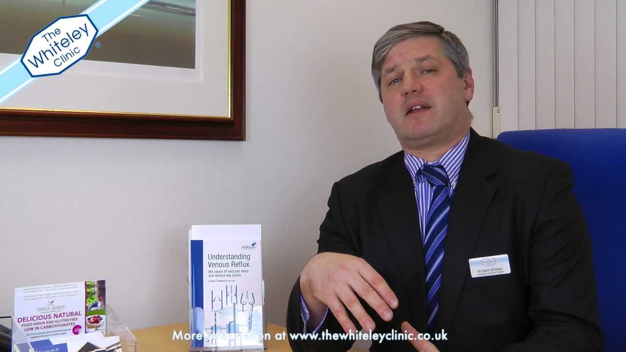 Leg ulcers - Mark Whiteley answers your questions about leg ulcers