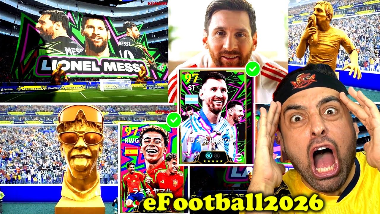 EFOOTBALL 2026 😱 TÜM YENİLİKLER ! YENİ OYNANIŞ ! KENDİ STADIN ! MESSİ ! YAMAL ! MOURİNHO !
