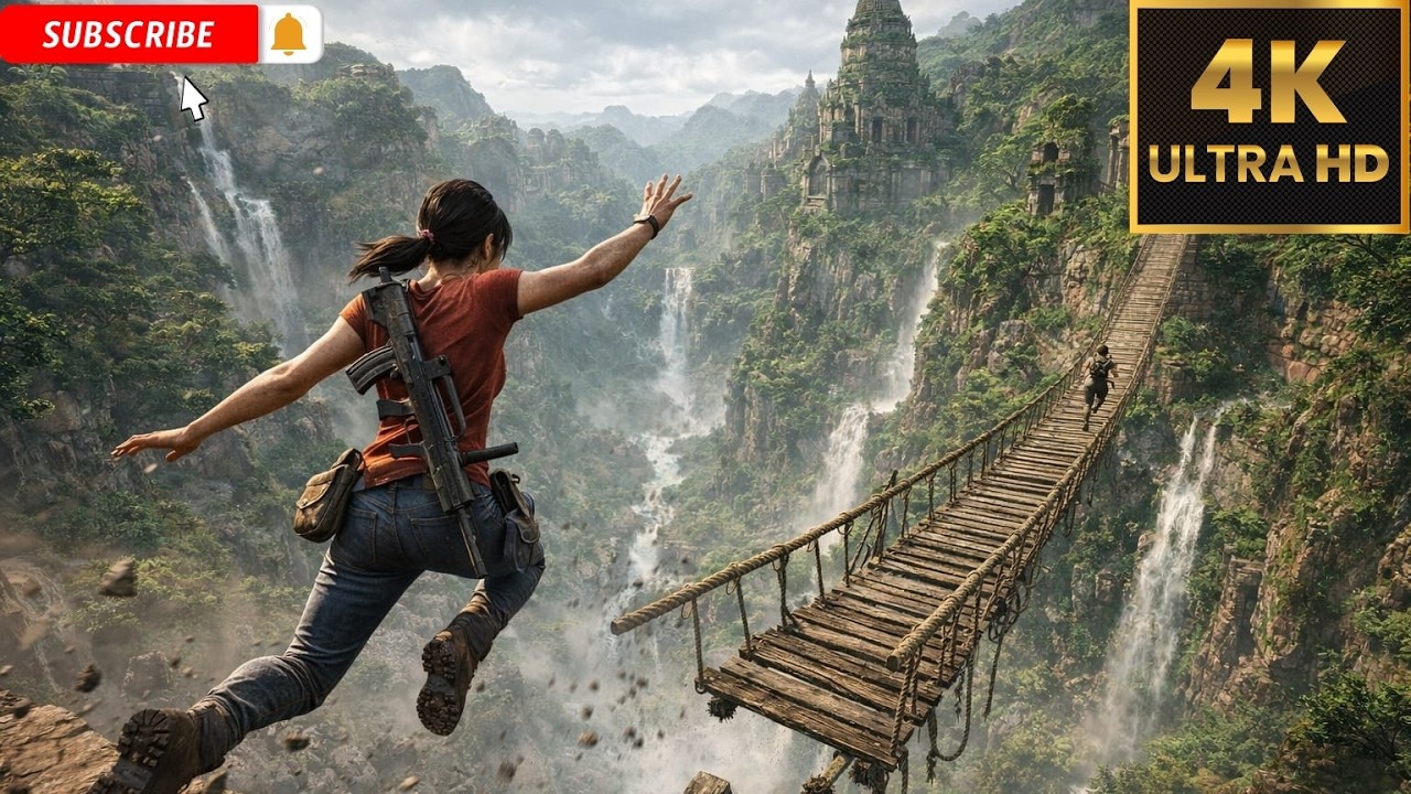 Uncharted: Lost Legacy Gameplay – Epic Action & Cinematic Moments 🎮