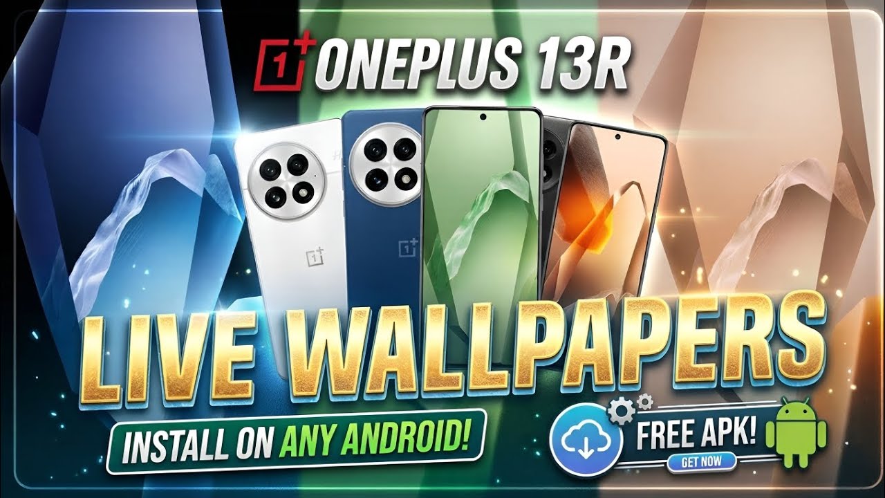 Install OnePlus 13R Live Wallpapers on ANY Android Phone 🤯 (No Root!)