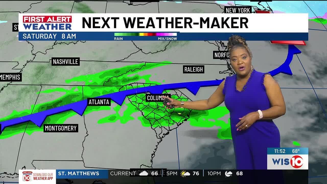 FIRST ALERT: Spring-like weather continues until a cold front arrives this weekend