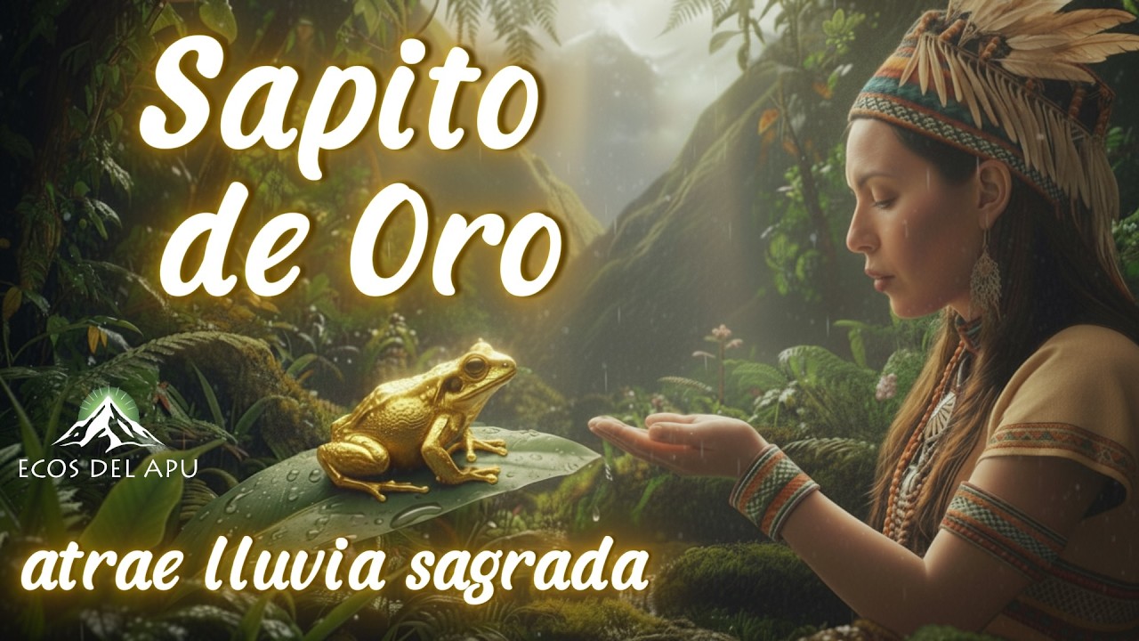Canto Ceremonial para ATRAER LLUVIA y ABUNDANCIA 🐸 Sapito de Oro