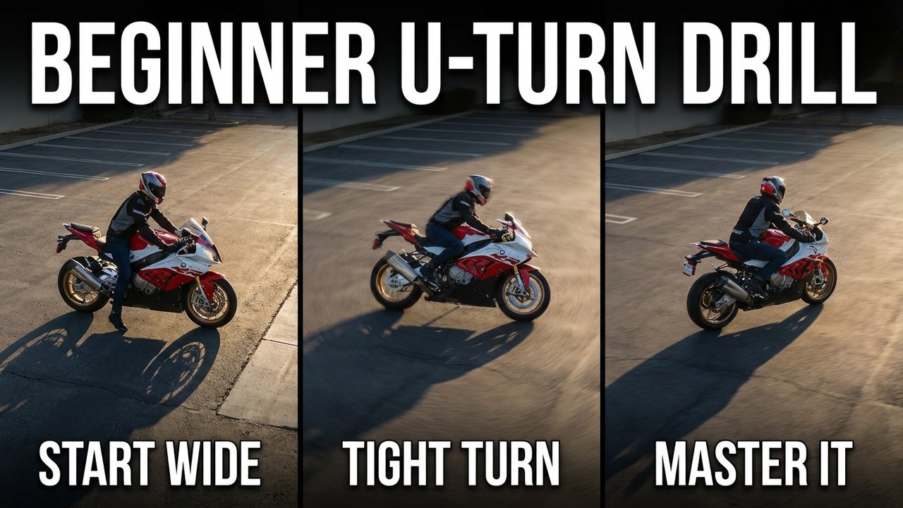Master U-Turns as a Beginner Motorcycle Rider