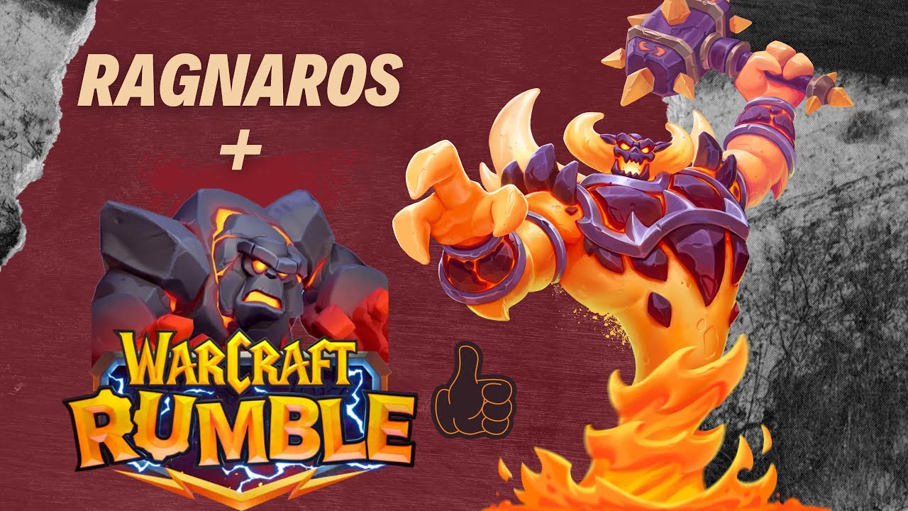 Warcraft Rumble : Ragnaros PvP with Molten Giant ( it’s not that bad )