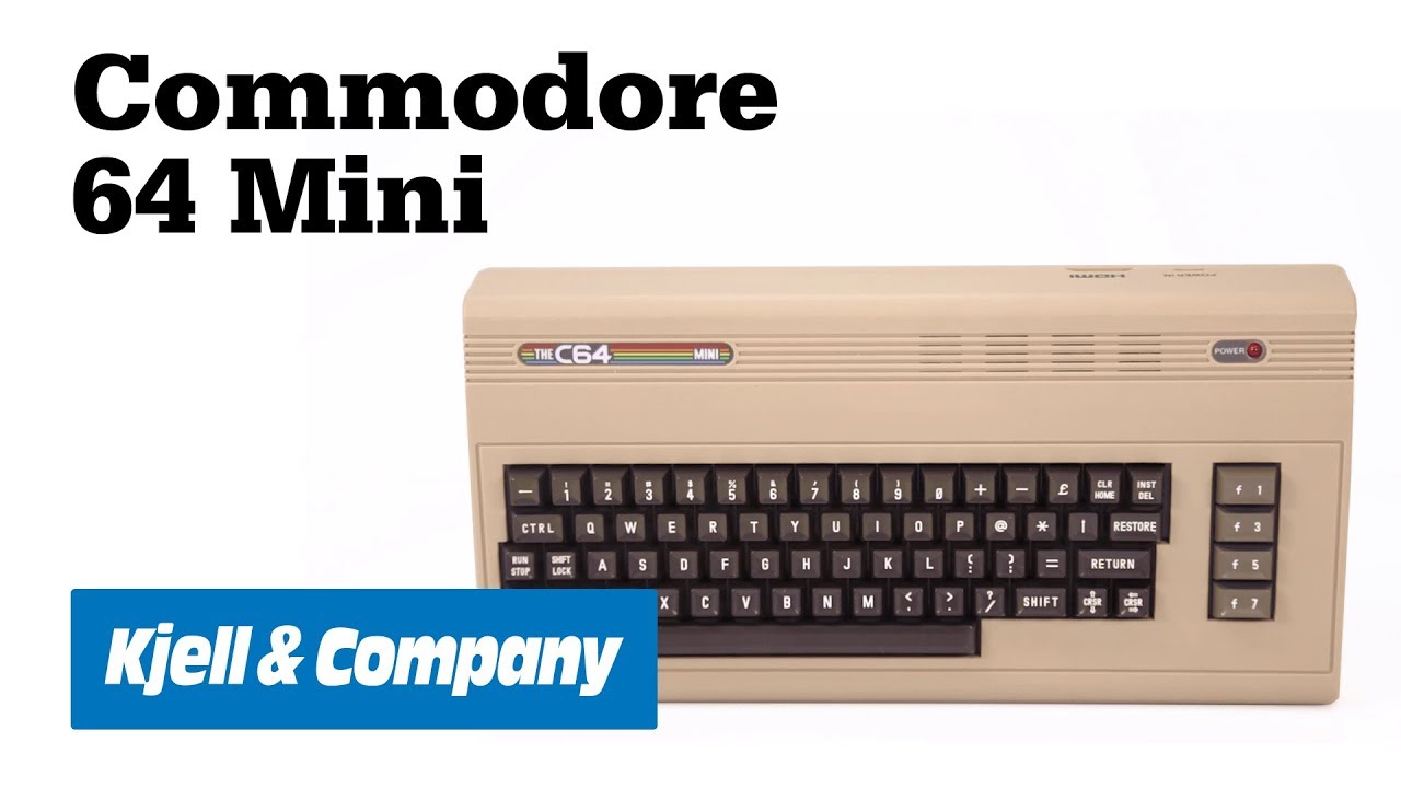 Unboxing med Kjell - Vi testar spelkonsolen Commodore 64 Mini