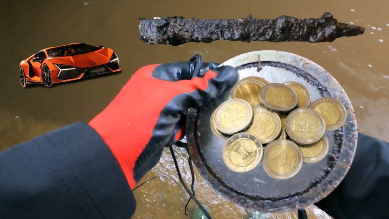 PÊCHE À L’AIMANT SOUS CES PONTS DES TRÉSORS ?