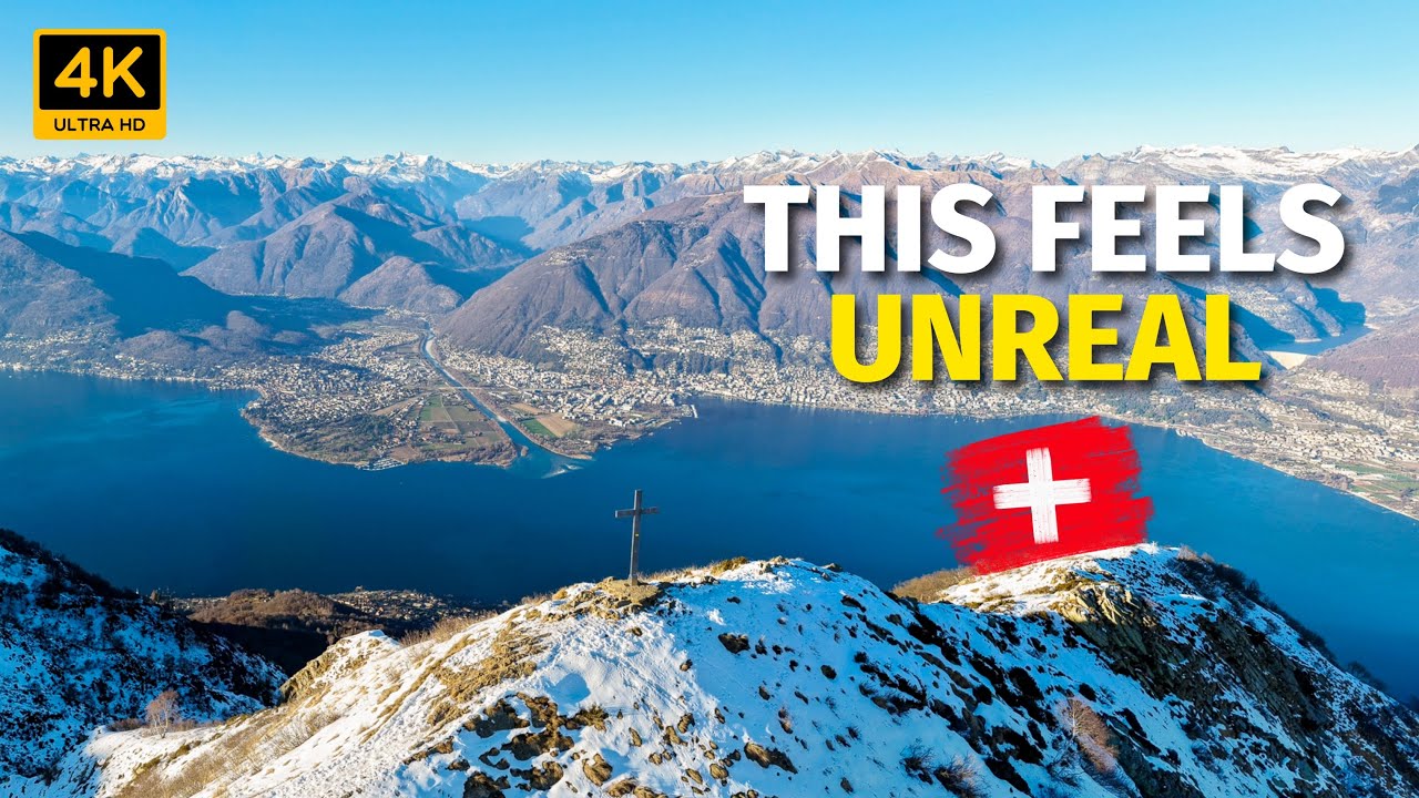 You Won’t Believe This View | Monte Gambarogno Switzerland 4K