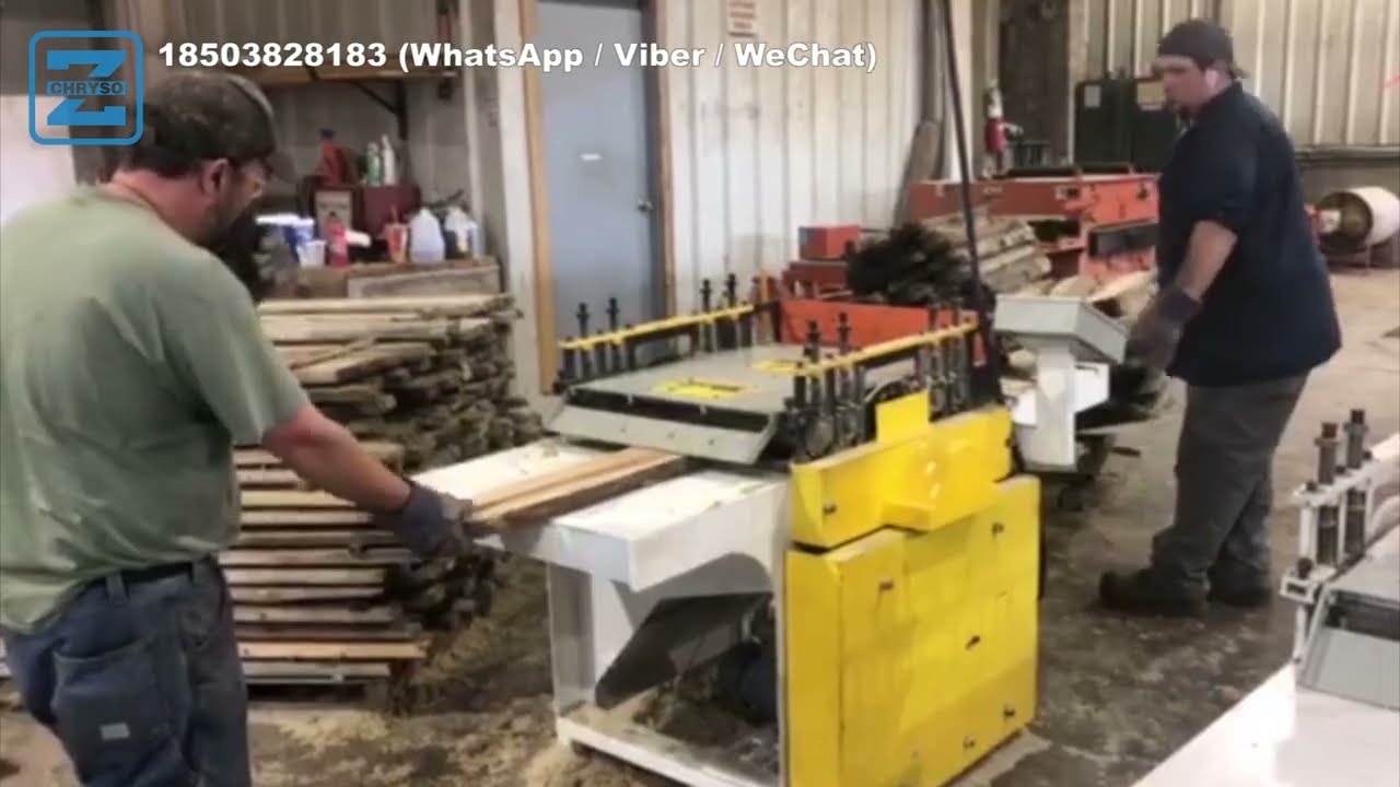 Wood process saw machine Logs Timber Circular Multi blade rip Saw Machine